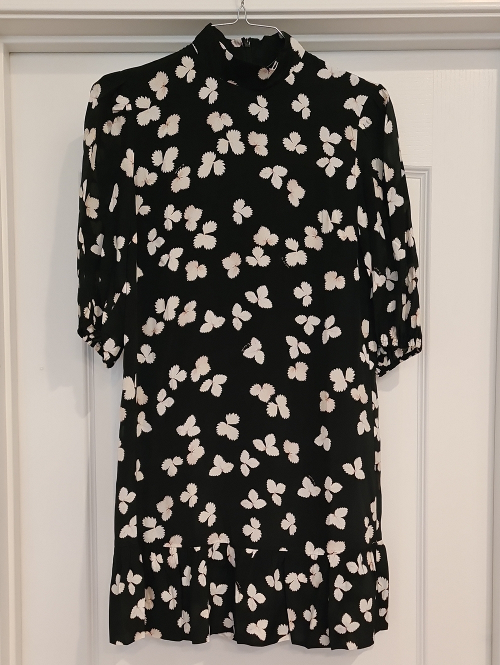 The Kooples NWT Naive Flowers Silk-Blend Dress